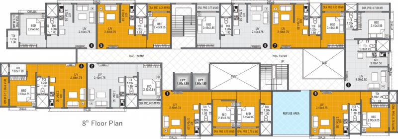 Images for Cluster Plan of Risali JP SYMPHONY