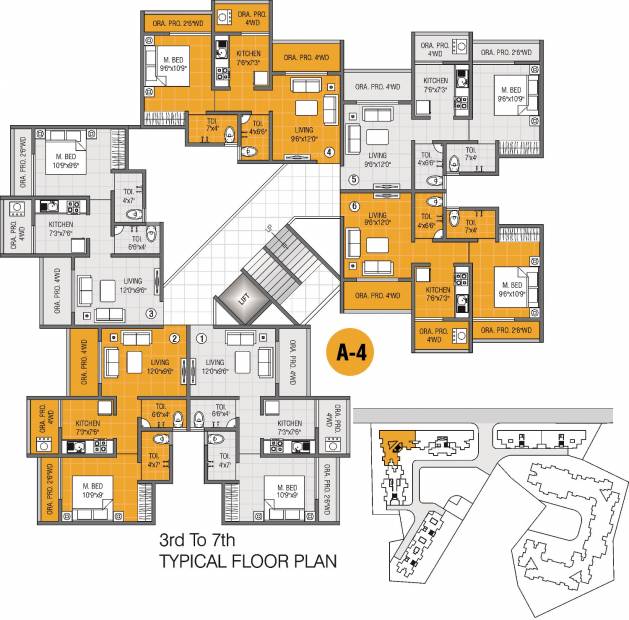 Images for Cluster Plan of Risali JP SYMPHONY