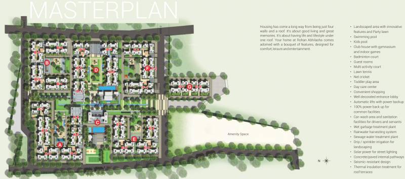 Images for Layout Plan of Rohan Abhilasha Building E