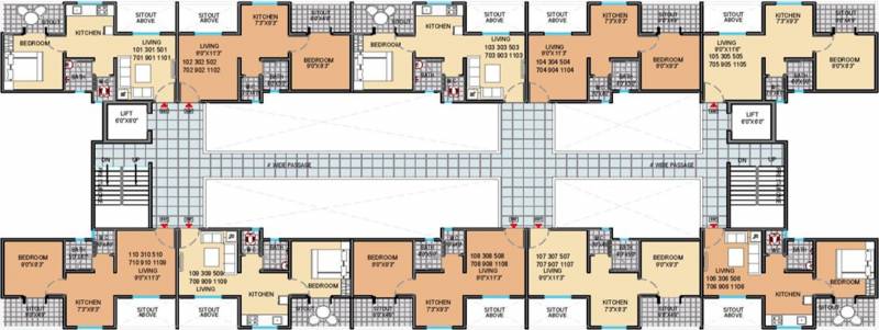 Images for Cluster Plan of Maple Aapla Ghar Ambegaon Annex Phase I