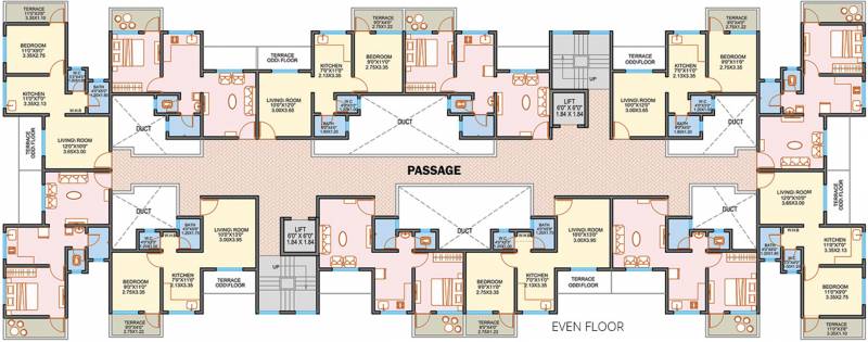 Images for Cluster Plan of The TCG Panorama Phase II Bldg B