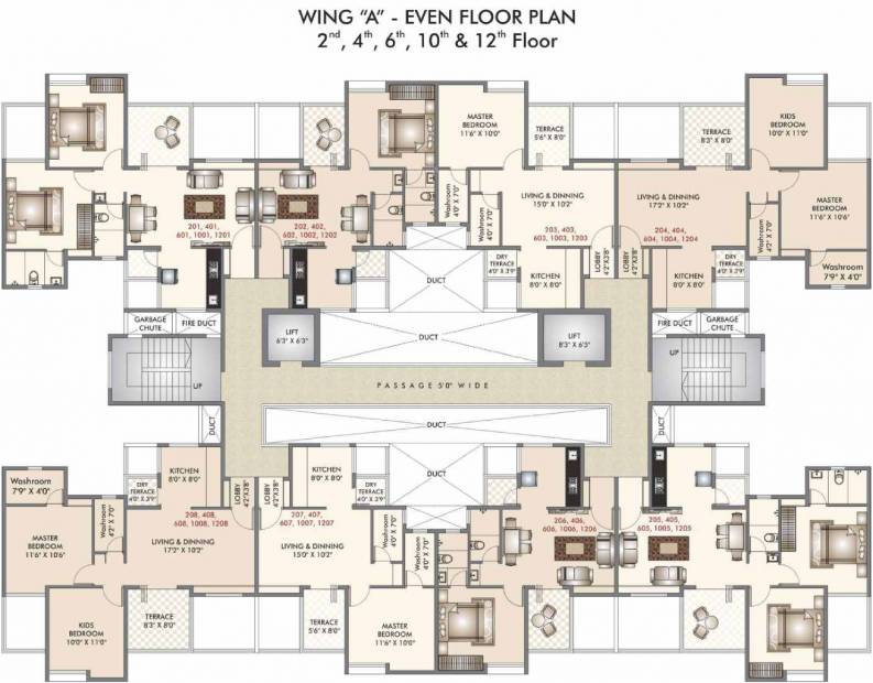 Images for Cluster Plan of Shubh Ganesh Spring Valley Phase I