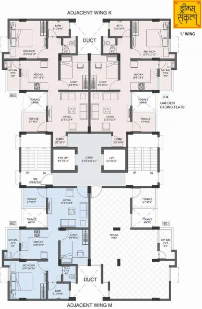 Images for Cluster Plan of Dreams Sankalp L M Wings