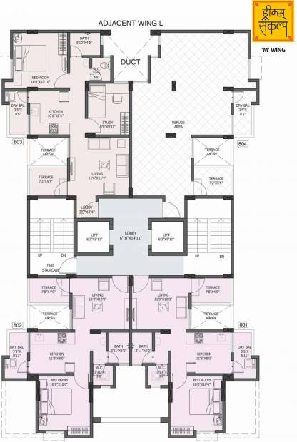 Images for Cluster Plan of Dreams Sankalp L M Wings