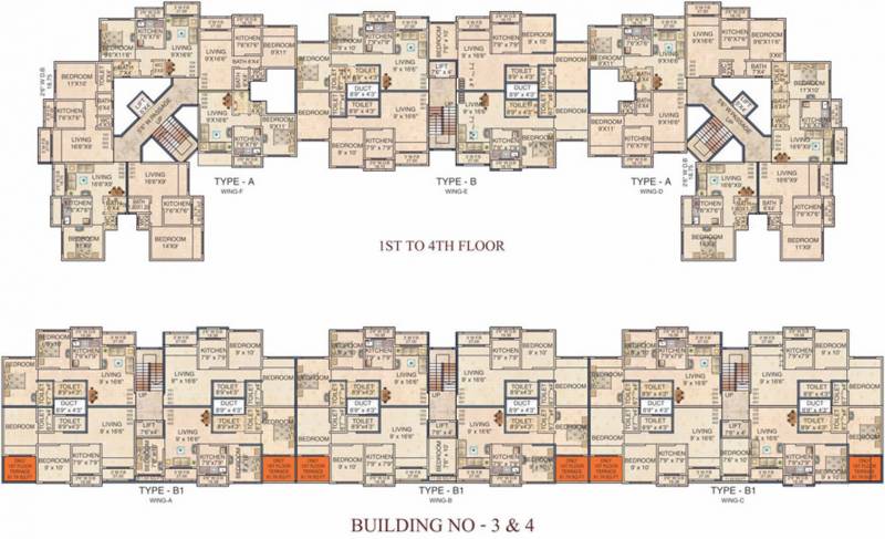 Images for Cluster Plan of S S Land Developers Namo Shivaasthu City Building No 3