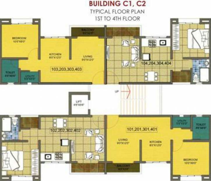 Images for Cluster Plan of Siddhivinayak Vision Woods 1 Phase II