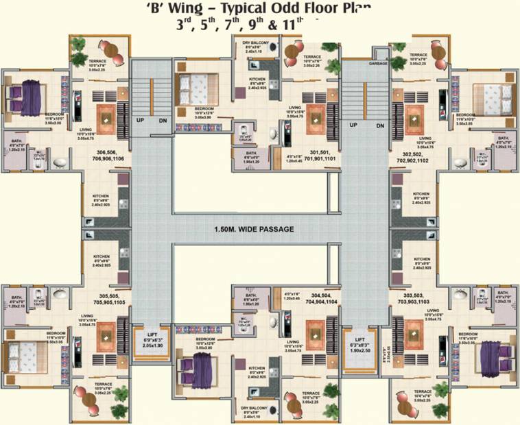 Images for Cluster Plan of Saakshi Parvatara Phase 1