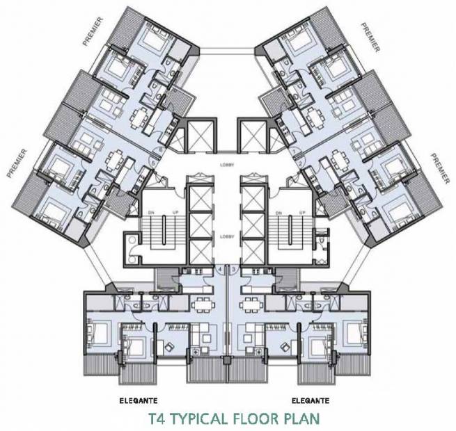Images for Cluster Plan of L And T Crescent Bay T4