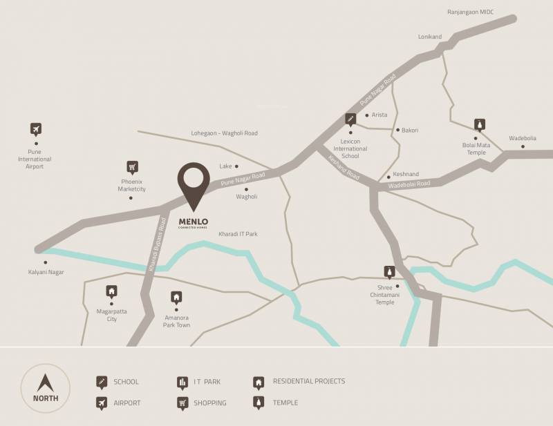  menlo-homes-kharadi-next-phase-i Location Plan