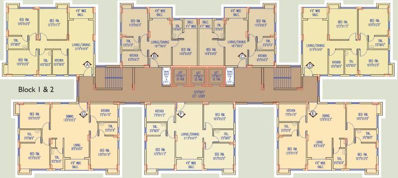 Images for Cluster Plan of Natural City Laketown