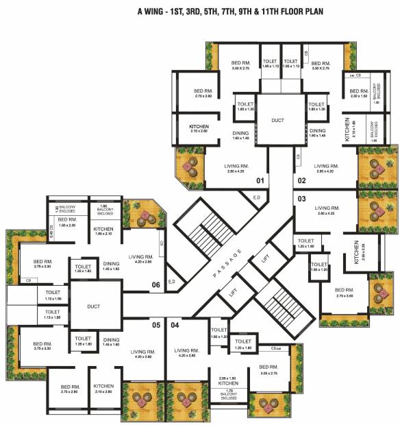 Images for Cluster Plan of Mohan Willows I