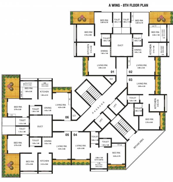 Images for Cluster Plan of Mohan Willows I