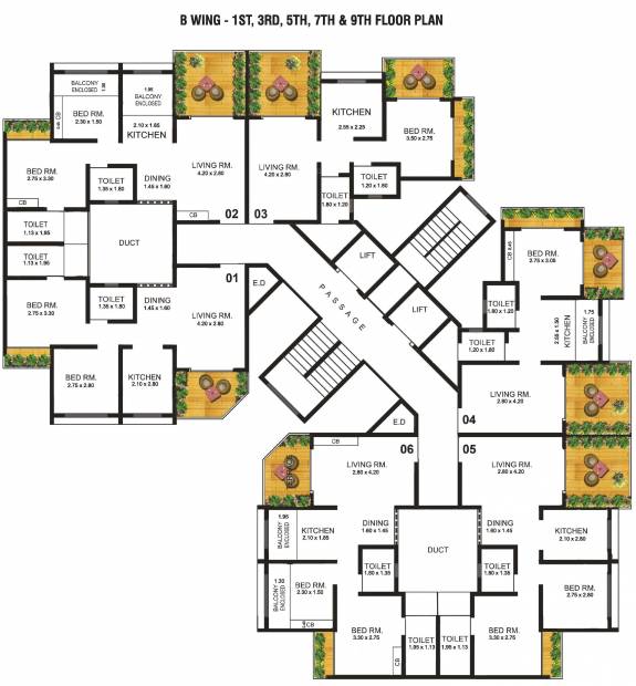 Images for Cluster Plan of Mohan Willows I