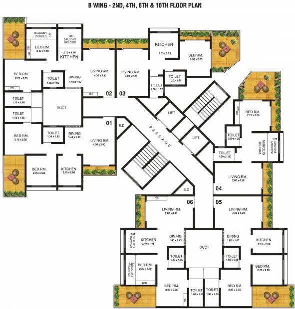 Images for Cluster Plan of Mohan Willows I