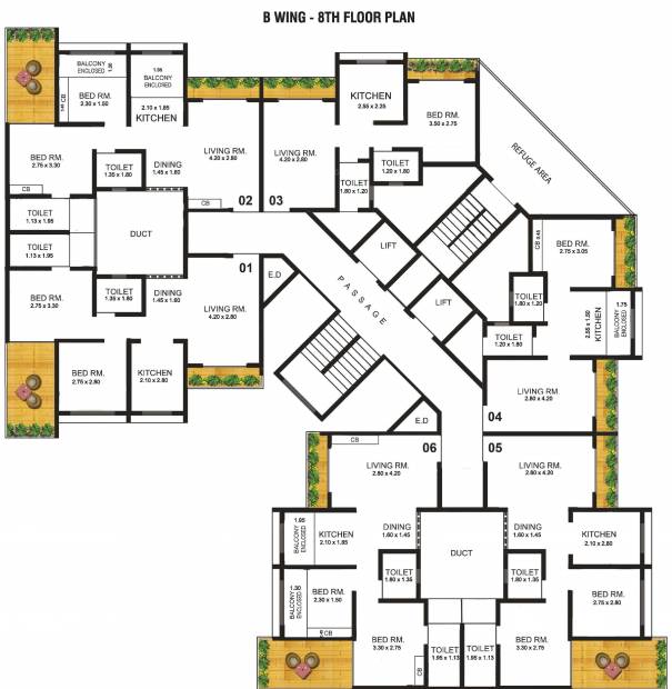 Images for Cluster Plan of Mohan Willows I