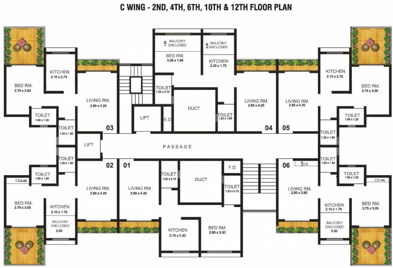 Images for Cluster Plan of Mohan Willows I