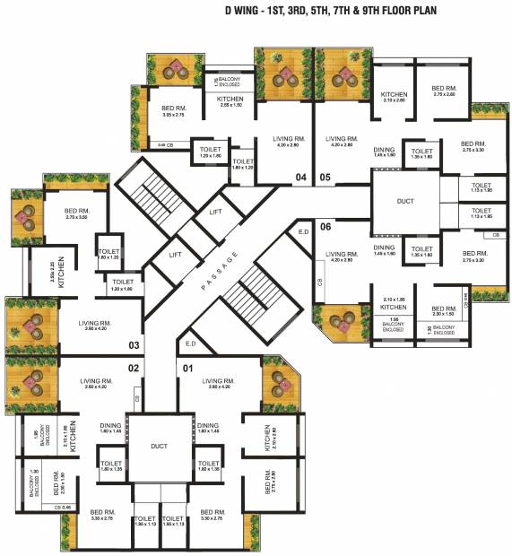 Images for Cluster Plan of Mohan Willows I