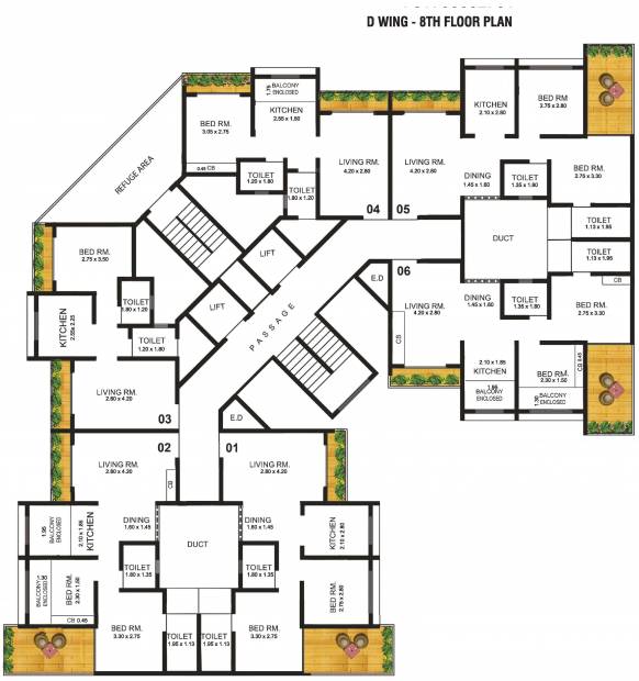 Images for Cluster Plan of Mohan Willows I