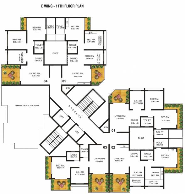 Images for Cluster Plan of Mohan Willows I