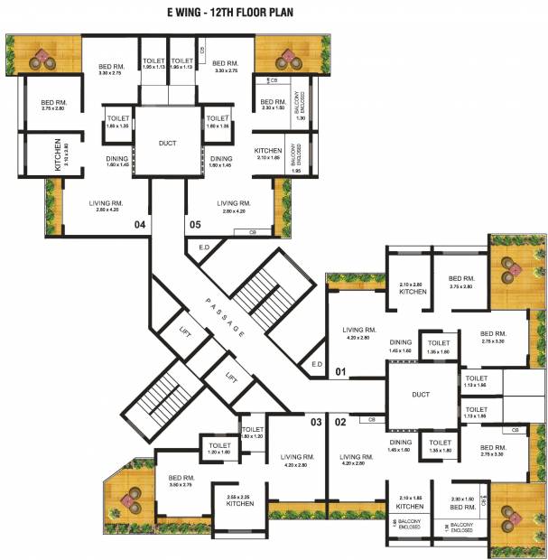 Images for Cluster Plan of Mohan Willows I