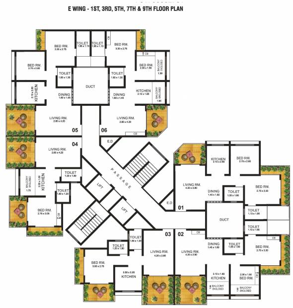 Images for Cluster Plan of Mohan Willows I