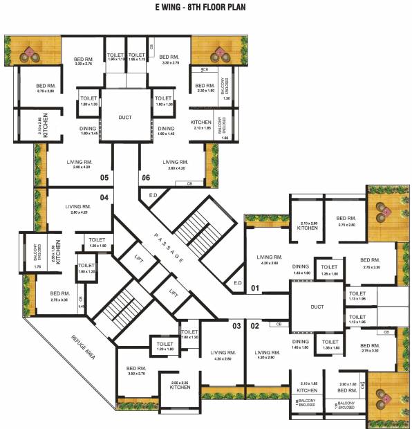 Images for Cluster Plan of Mohan Willows I