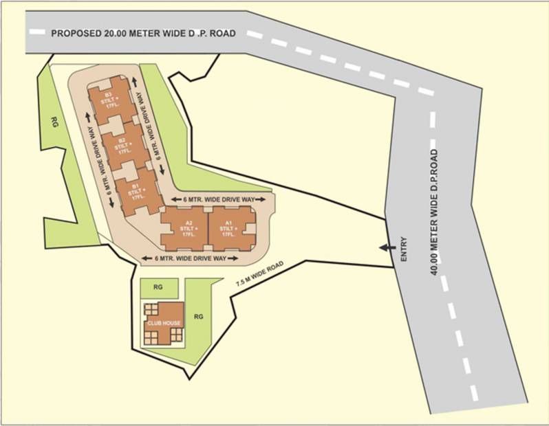 Images for Layout Plan of Cosmos Classique Building B2 Meridian