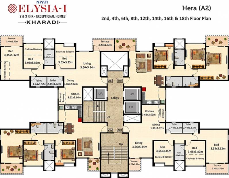 Images for Cluster Plan of Nyati Elysia I