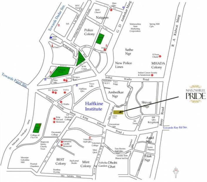 Images for Location Plan of Matoshree Pride Building 2