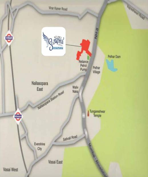 Images for Location Plan of Reliable Swapna Nagari 3 4 6 7 9 10 11 12