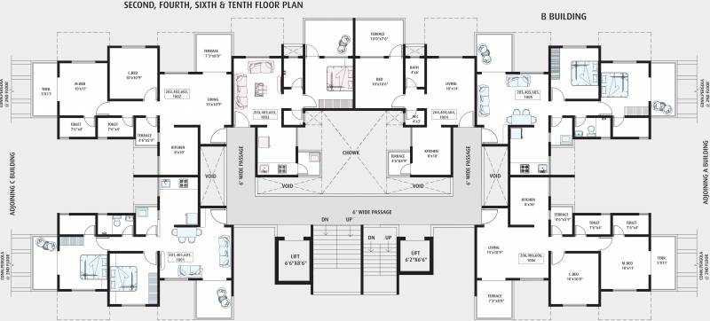 Images for Cluster Plan of Raghvendra Akashvedh Phase 1