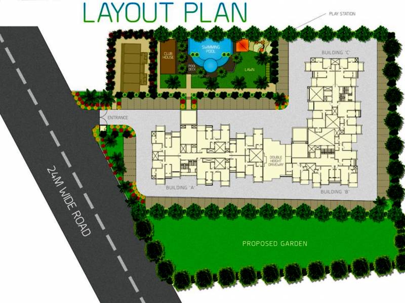 Images for Layout Plan of Sheth Tiara Building A