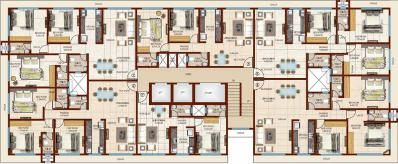 Images for Cluster Plan of Ashirwad Queens Square