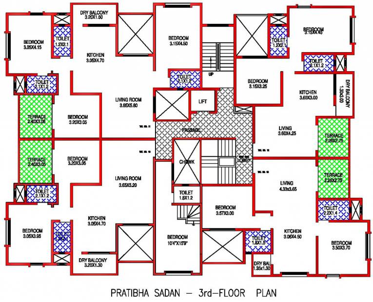 Images for Cluster Plan of Vyas Pratibha Sadan Co Op Hsg Soc