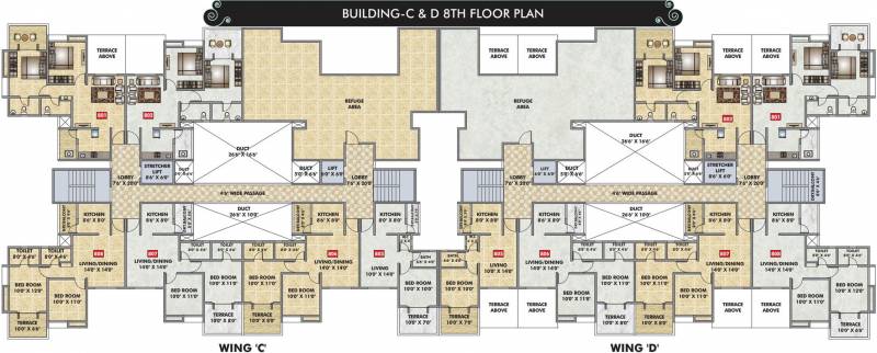 Images for Cluster Plan of ARV Imperia C D And E Building