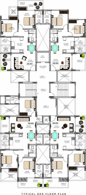 Images for Cluster Plan of Runal Elanza
