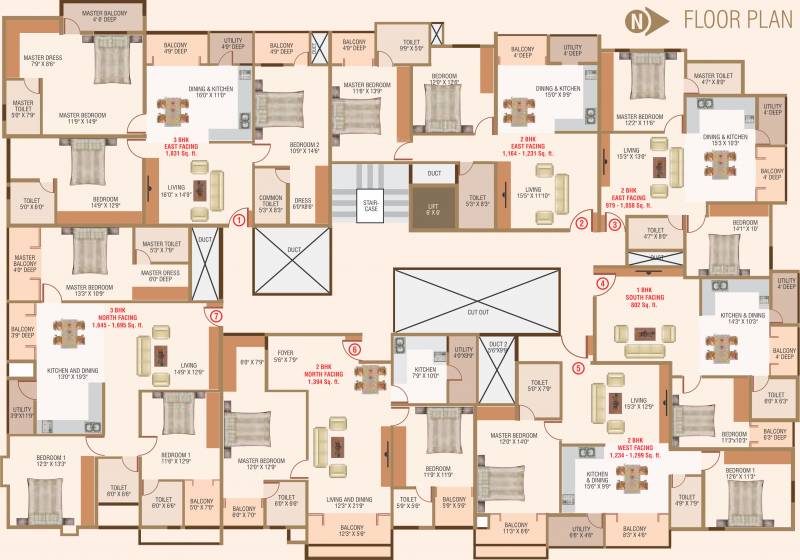 Images for Cluster Plan of Marvel Felicity