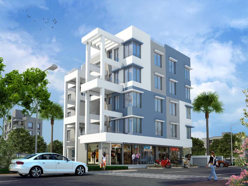 Images for Elevation of Meghaswana Bhakti Gulmohar