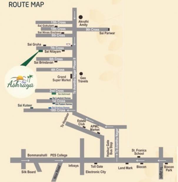 Images for Location Plan of Privilege Sai Ashraya
