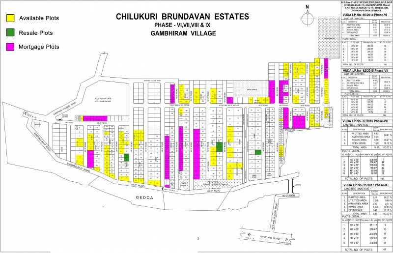 Images for Layout Plan of Chilukuri North Extension Water Front Project Phase IX