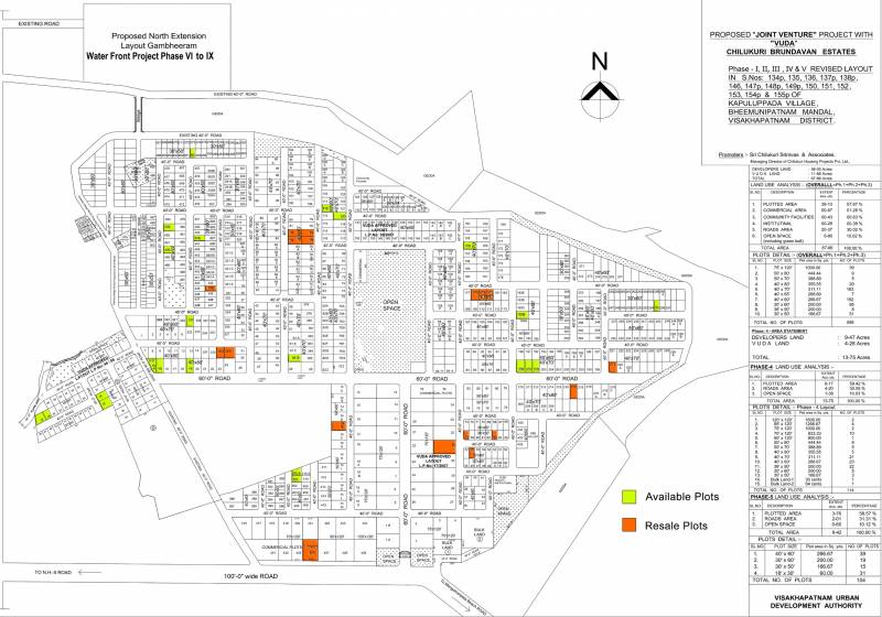 Images for Layout Plan of Chilukuri North Extension Water Front Project Phase VII