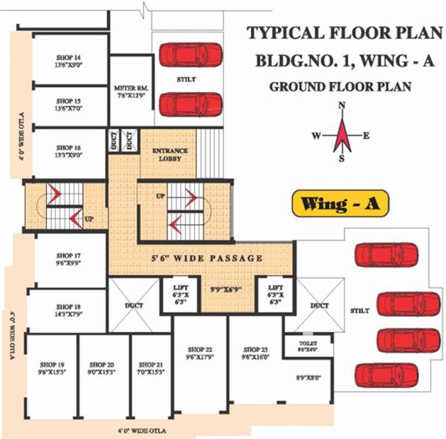 Images for Cluster Plan of DBR Dias Residency Park Wing A