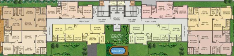 Images for Cluster Plan of Viswakarma Shyam Residency