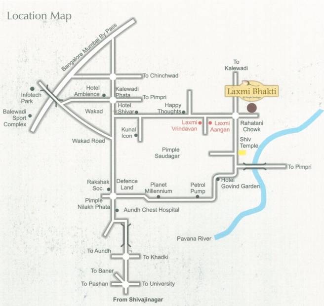 Images for Location Plan of Mehetre Laxmi Bhakti