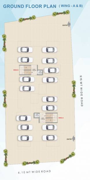 Images for Cluster Plan of Nirman Viviana Block 2