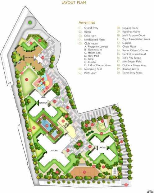 Images for Layout Plan of Runwal Anthurium Valentine
