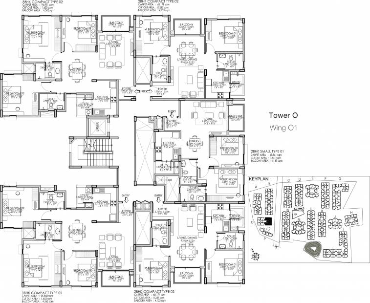Images for Cluster Plan of Godrej Life Plus