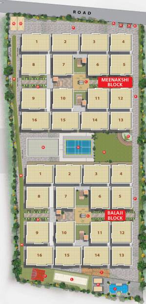 Images for Layout Plan of  Balaji Ashirvaad Elite