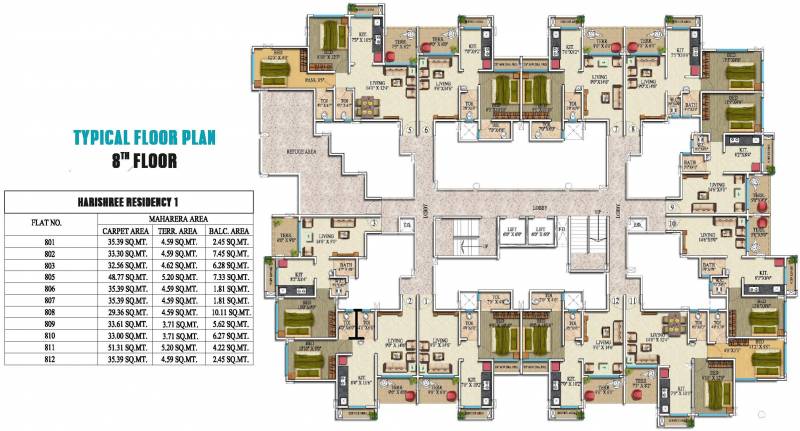 Images for Cluster Plan of Harishree Residency 1