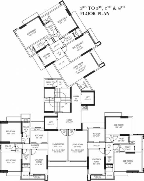Images for Cluster Plan of Pavan Sheth Park Residency